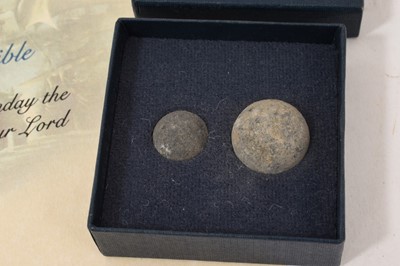 Lot 686 - HMS Invincible relics, together with Admiral Gardner wreck relics