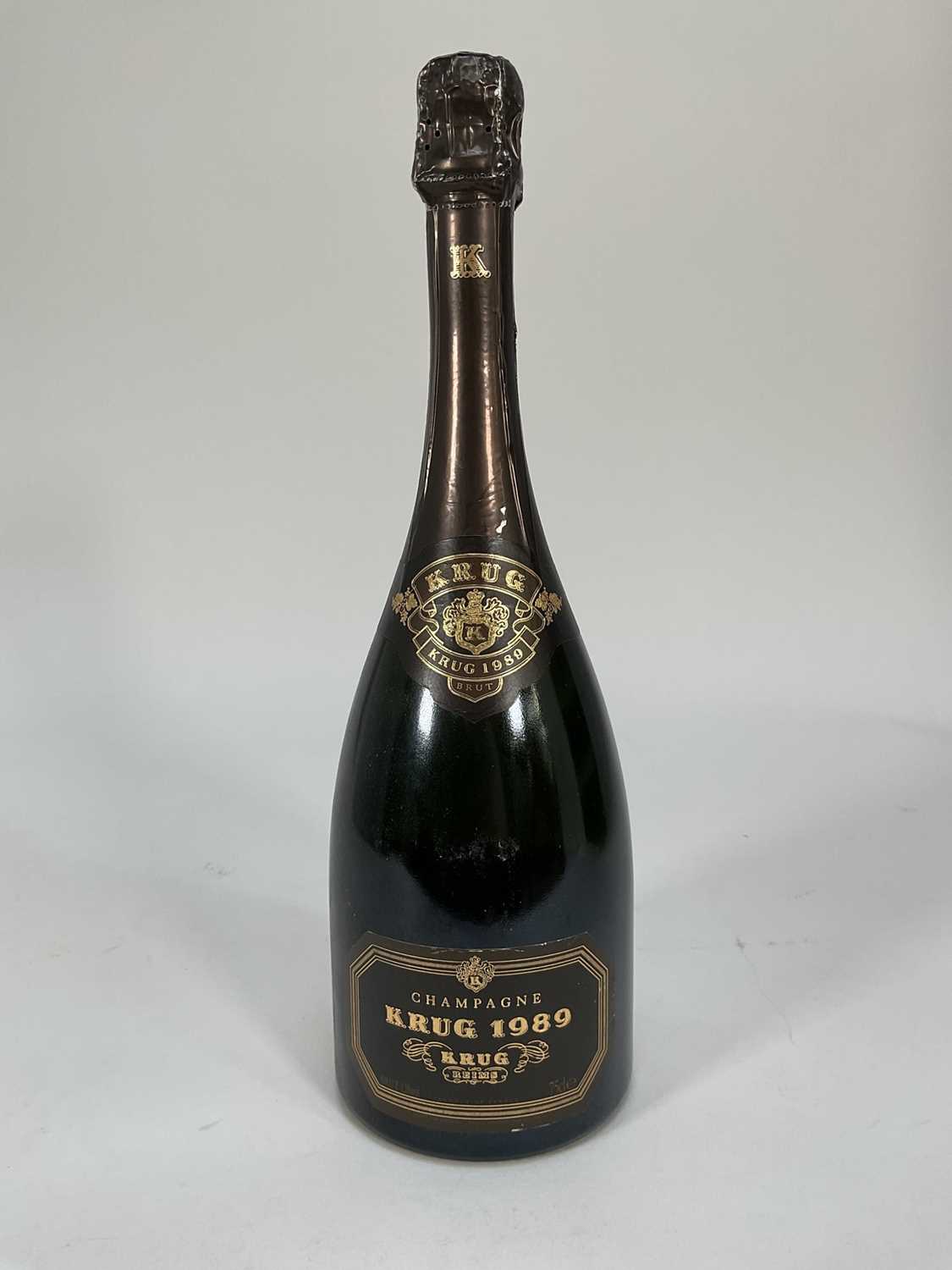 Lot 1 - One bottle, Krug 1989 Vintage champagne