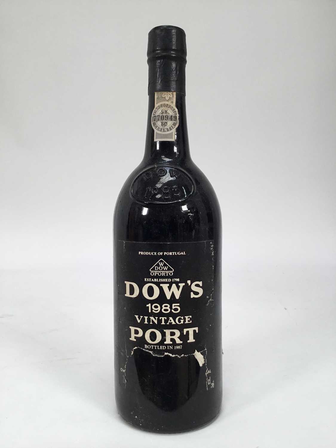 Lot 79 - One bottle, Dow's 1985 vintage port