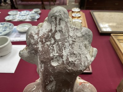 Lot 675 - Large Chinese funerary figure