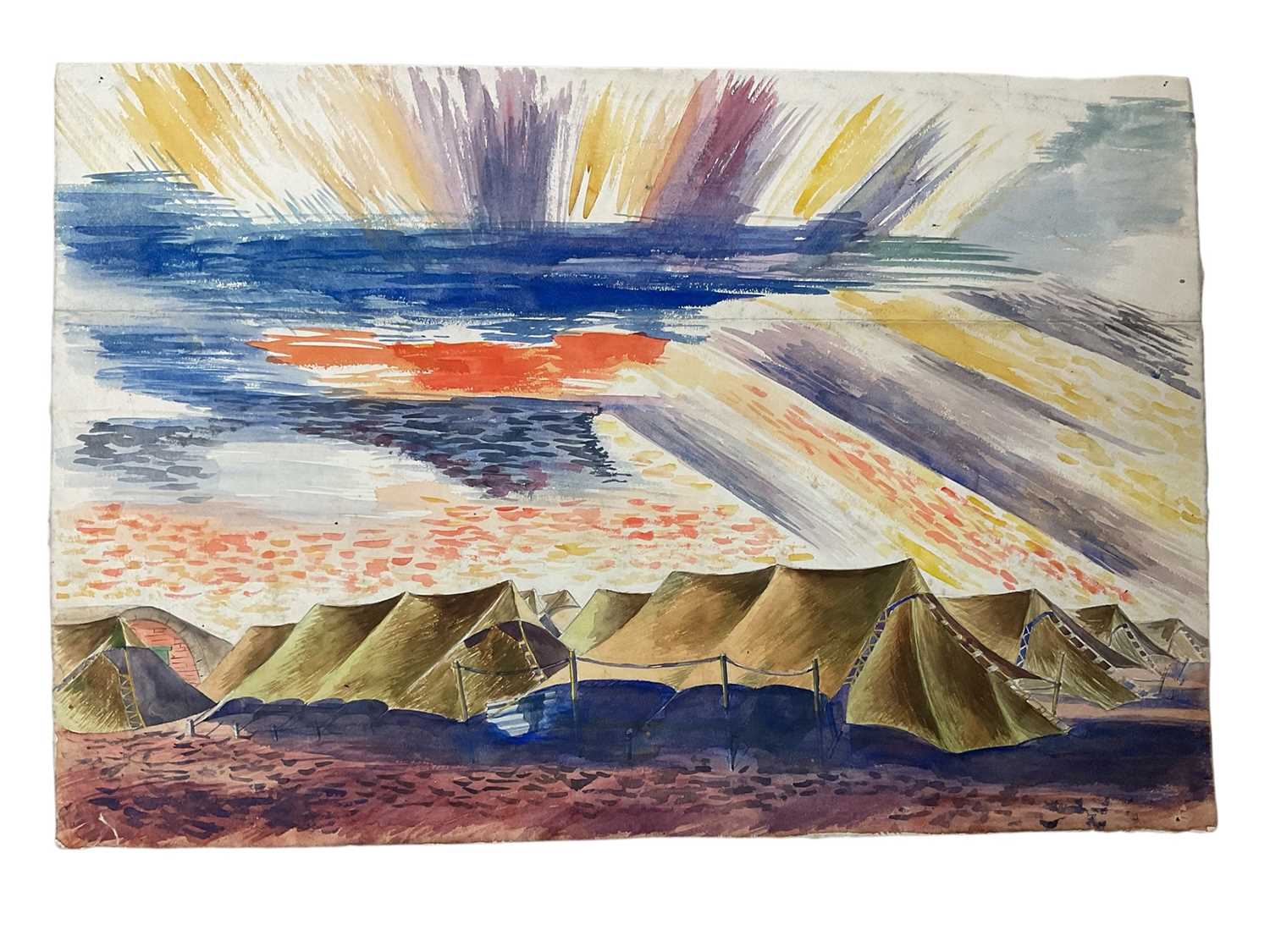 Lot 61 - Colin Moss (1914-2005) collection of five works on paper, various sizes and media