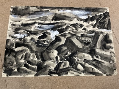 Lot 61 - Colin Moss (1914-2005) collection of five works on paper, various sizes and media