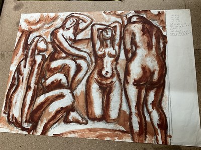 Lot 64 - Colin Moss (1914-2005) collection of five works on paper, various sizes and media