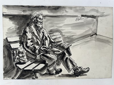 Lot 67 - Colin Moss (1914-2005) collection of seven works on paper, various sizes and media