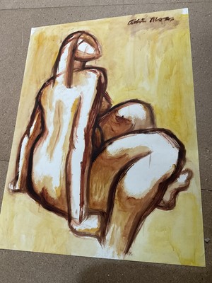 Lot 71 - Colin Moss (1914-2005) collection of five works on paper, various sizes and media