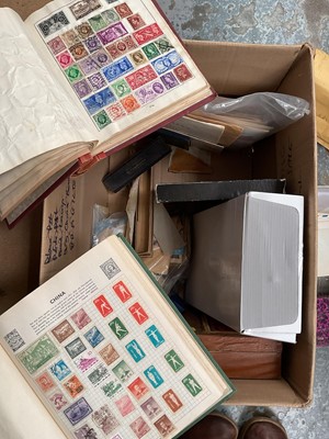 Lot 79 - Stamps, coins, ephemera, etc