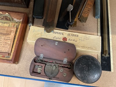 Lot 69 - Georgian cased gold scales etc