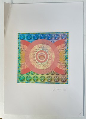 Lot 5074 - *Richard Drew, known as Zacron (British, 1943-2012) Collection of prints, mostly signed, 11 prints and several duplicates, 15 in total, the largest 36cm x 27cm, all loose. (15)
