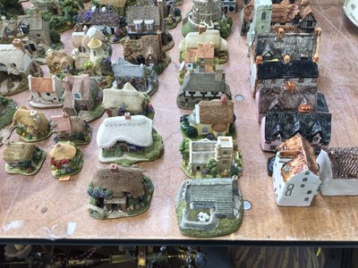 Lot 5094 - Three boxes of Lilliput Lane cottages, together with two other boxes of cottage ware and other ceramics (5 boxes)