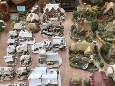 Lot 5094 - Three boxes of Lilliput Lane cottages, together with two other boxes of cottage ware and other ceramics (5 boxes)
