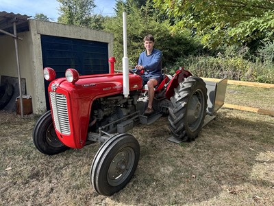 Lot 220 - 1963 Massey Ferguson 35X, chassis no. 304740, reg. no. 558 AOO.
