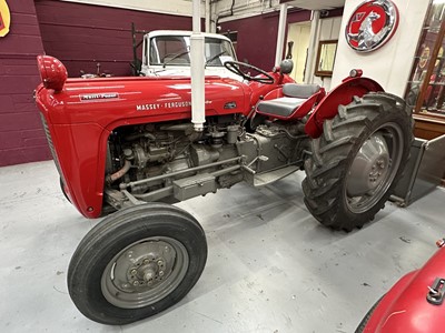 Lot 220 - 1963 Massey Ferguson 35X, chassis no. 304740, reg. no. 558 AOO.