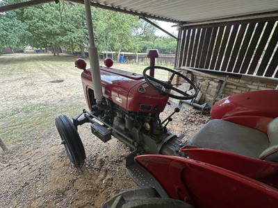 Lot 220 - 1963 Massey Ferguson 35X, chassis no. 304740, reg. no. 558 AOO.