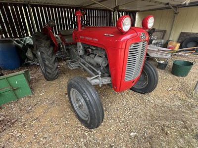 Lot 220 - 1963 Massey Ferguson 35X, chassis no. 304740, reg. no. 558 AOO.