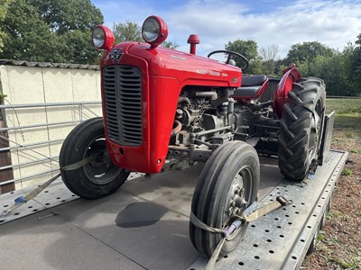 Lot 220 - 1963 Massey Ferguson 35X, chassis no. 304740, reg. no. 558 AOO.