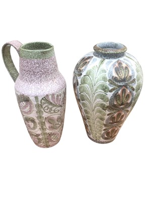 Lot 5053 - Five Denby stoneware vases