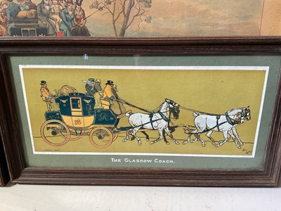 Lot 5067 - Set of four Henry Alken prints, and two Cecil Aldin prints (6)