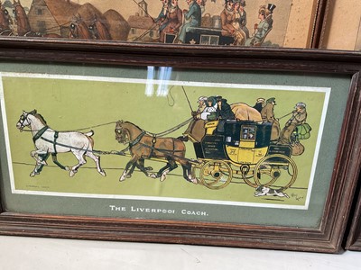 Lot 5067 - Set of four Henry Alken prints, and two Cecil Aldin prints (6)