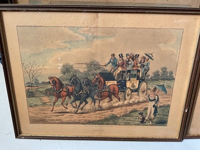 Lot 5067 - Set of four Henry Alken prints, and two Cecil Aldin prints (6)