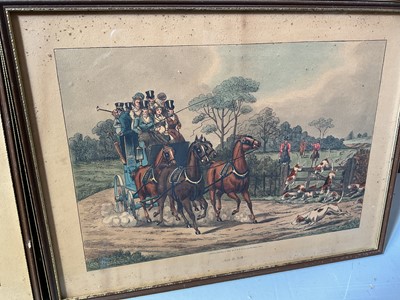 Lot 5067 - Set of four Henry Alken prints, and two Cecil Aldin prints (6)