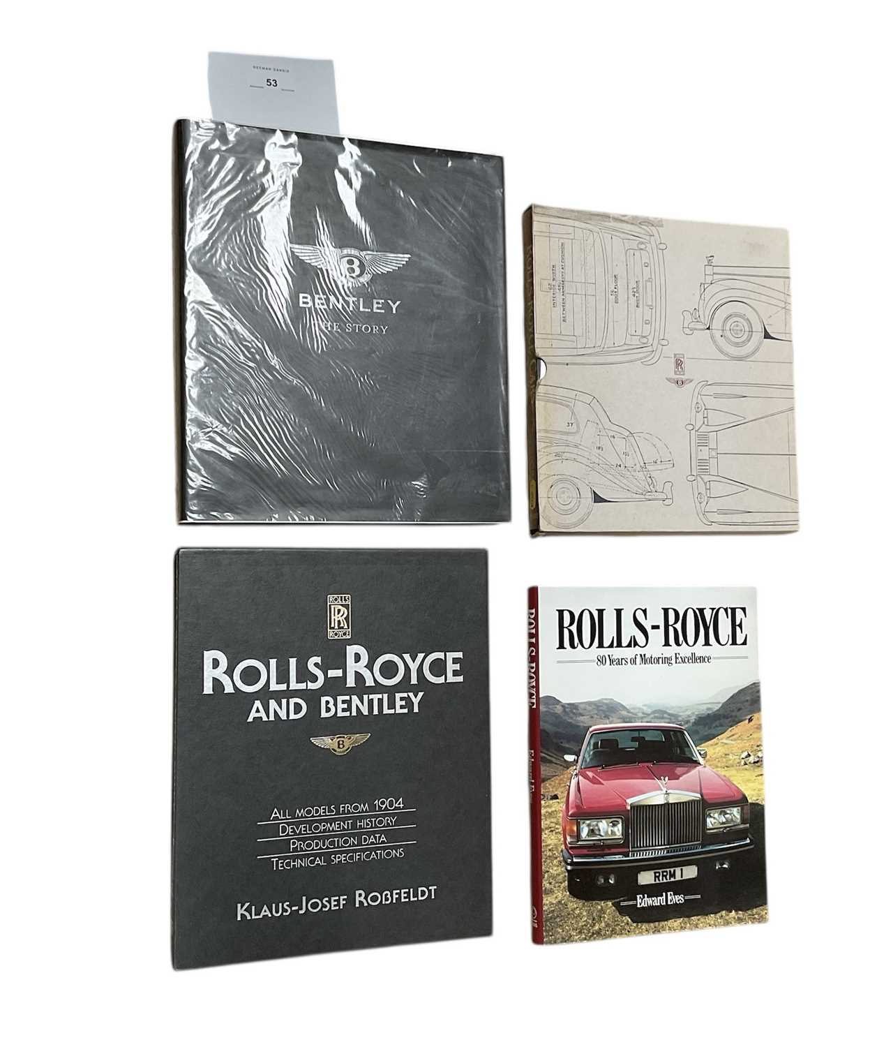 Lot 53 - Four Rolls-Royce and Bentley reference books