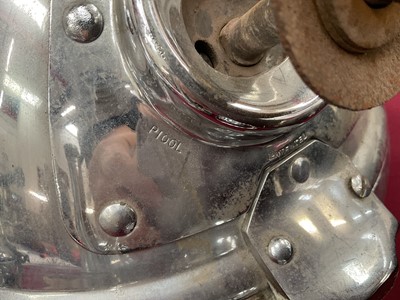 Lot 88 - Pair of 1940s / 50s Lucas P100 headlights.