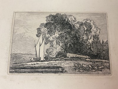 Lot 993 - Miles Edmund Cotman - Eleven Original Etchings for April East Anglian sale