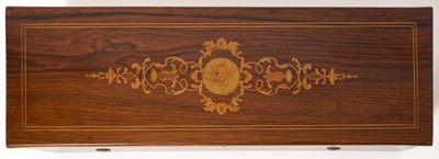 Lot 964 - Fine Nicole Freres Swiss music box playing eight airs, restored in 2000 and with article relating to the restoration