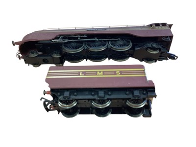 Lot 744 - Hornby OO Gauge BR maroon 4-6-2 Princess Class Princess Margaret Rose tender locomotive 46203, LMS maroon 4-6-2 Coronation Class Duchess of Norfolk tender locomotive 6226, GWR green 4-6-2 Battle...
