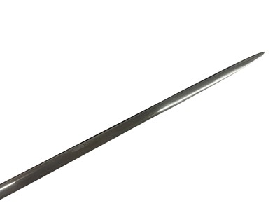 Lot 4 - 20th century British Diplomats' court sword with dress knot and scabbard