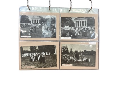 Lot 1122 - Two albums of postcards