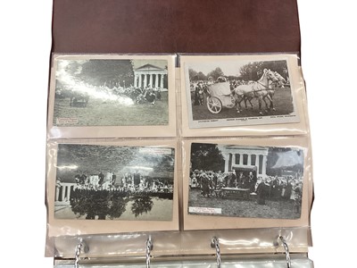 Lot 1122 - Two albums of postcards