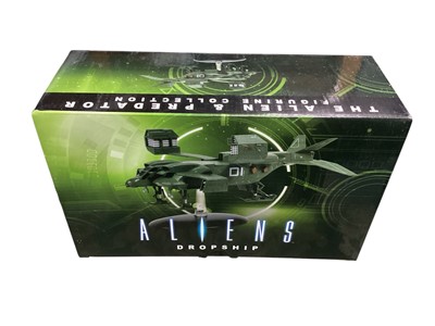 Lot 1772 - Eaglemoss Alien Collector's model spacecraft including Lander One, Lifter, Betty, USCSS Nostrom, Shuttle Narcissus & Dropship, all boxed (6)