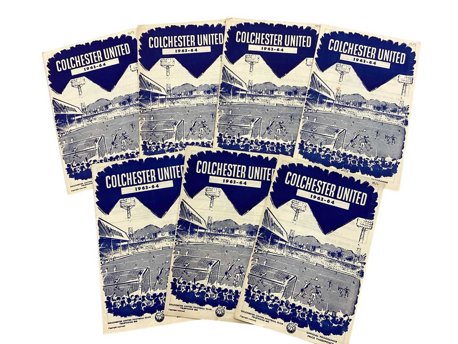 Lot 1133 - Large accumulation of Colchester United programmes, books, related items etc.