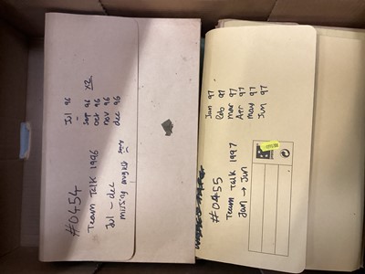 Lot 1133 - Large accumulation of Colchester United programmes, books, related items etc.