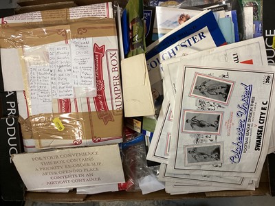 Lot 1133 - Large accumulation of Colchester United programmes, books, related items etc.