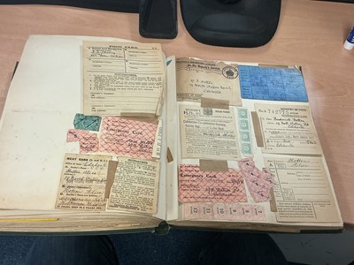 Lot 793 - Colchester interest- a fascinating album entitled ‘Reminiscences of the Great War Aug. 4th 1915 - Nov. 11th 1918’, relations and friends o...