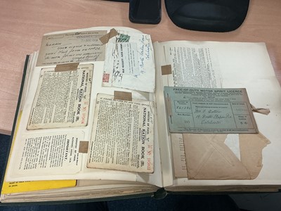 Lot 793 - Colchester interest- a fascinating album entitled ‘Reminiscences of the Great War Aug. 4th 1915 - Nov. 11th 1918’, relations and friends o...
