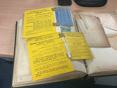 Lot 793 - Colchester interest- a fascinating album entitled ‘Reminiscences of the Great War Aug. 4th 1915 - Nov. 11th 1918’, relations and friends o...