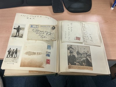 Lot 793 - Colchester interest- a fascinating album entitled ‘Reminiscences of the Great War Aug. 4th 1915 - Nov. 11th 1918’, relations and friends o...