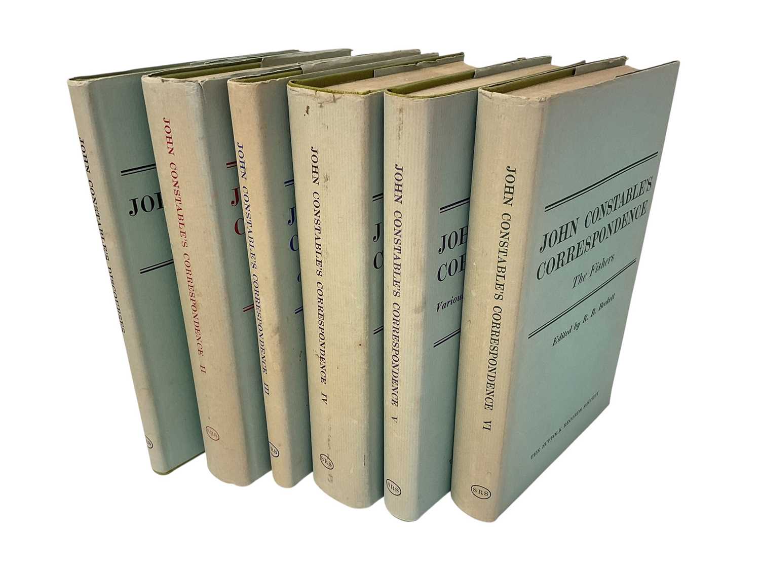 Lot 974 - John Constable's Correspondence, edited by R B Beckett, published Suffolk Records Office