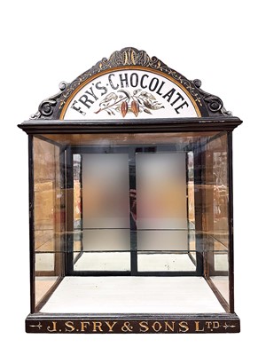 Lot 3012 - Rare early 20th century Fry's Chocolate Cabinet