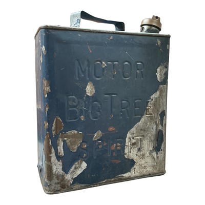 Lot 158 - Vintage Big Tree Motor Spirit petrol can
