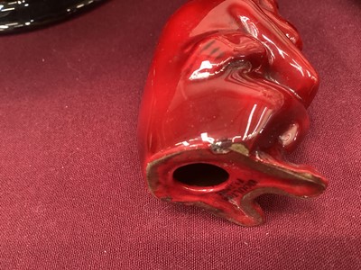 Lot 5025 - Royal Doulton flambé model of a dragon,