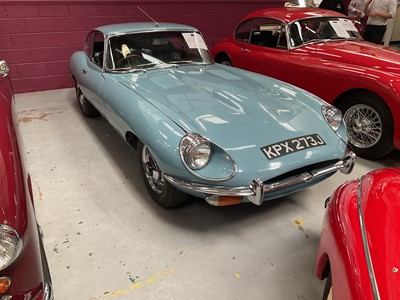 Lot 220 - 1970 Jaguar E-Type Series II 4.2 litre fixed head coupe, manual, reg. no. KPX 273J
