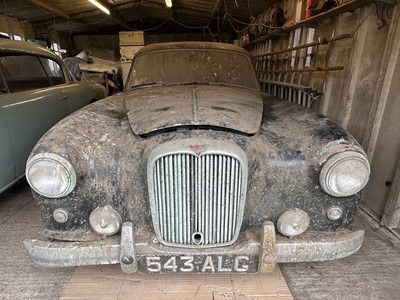 Lot 225 - 1956 Alvis TC21 / 108G Graber fixed head coupe coachbuilt by Willowbrook, reg. no. 543 ALG