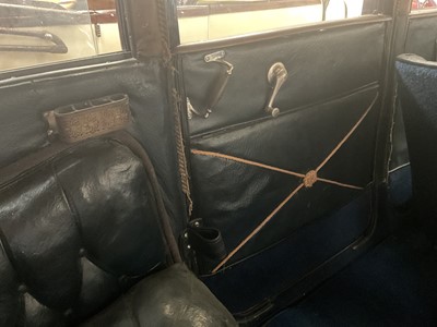 Lot 211 - 1925 Riley 11.9 side valve formal six light 'Chatsworth' saloon, reg. no. RP 925