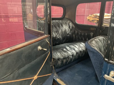 Lot 211 - 1925 Riley 11.9 side valve formal six light 'Chatsworth' saloon, reg. no. RP 925
