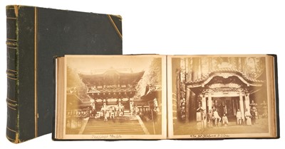 Lot Late 19th / early 20th century photo album relating to William Montague Kirkwood (1850-1926) advisor to the Japanese government, including various portraits of named...