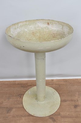 Lot Large industrial champagne coup garden ice holder